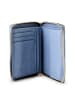 Esquire Alexandria Geldbörse RFID Schutz Leder 13 cm in hellblau