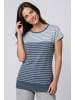 alife and kickin Kurzarmshirt CosmaAK B in nightblue stripes