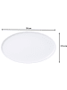 Ritzenhoff & Breker 2er Set Servierplatten Skagen 30 x 17,5 cm weiß in weiß