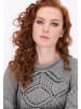 DreiMaster Vintage Women Pullover in grey melange