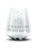 Mr. & Mrs. Panda Whiskeyglas Fuchs Koch mit Spruch in Transparent