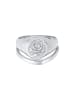 Elli Ring 925 Sterling Silber Ring Set, Rose, Siegelring in Silber