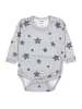 TupTam Jungen Baby Body Langarm 5er Pack in grau/weiß
