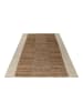 Vivorum Teppich Sisal und Cozy in elfenbein - rechteckig