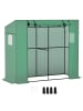 Outsunny Gewächshaus 200L x 76B x 170H cm Grün