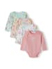 Minoti 4er-Set: Langarmbody 21babypack3 in koralle