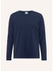 Hessnatur Langarm-Schlafshirt in dunkelblau