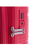 Gladiator 0800 4 Rollen Trolley 55 cm mit Dehnfalte in red