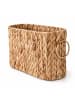relaxdays Toilettenpapier Aufbewahrung in Natur - (B)40 x (H)25 x (T)16,5 cm