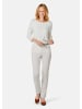 GOLDNER Kurzgröße:  Baumwollhose CARLA Leichte Baumwoll-Hose CARLA in cremeweiß