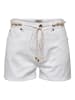 ONLY Jeans-Shorts in White Denim