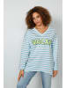 MIAMODA Sweatshirt in himmelblau