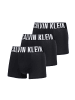 CALVIN KLEIN UNDERWEAR 3er-Set: Boxershorts in Black