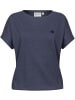 naketano T-Shirt "Schnella Baustella" in Blau