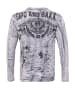 Cipo & Baxx Langarmshirt in GREY