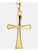 Diamant L'éternel Halskette aus 375 Gelbgold mit Diamant
