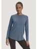 Hessnatur Longsleeve in kristallblau