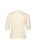 Zero  Strickjacke gehäckelt Knopfleiste in Eggnog