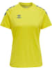 Hummel Hummel T-Shirt Hmlcore Multisport Damen Schnelltrocknend in BLAZING YELLOW/TRUE BLUE