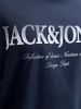 JACK & JONES PLUS T-shirt in Navy Blazer