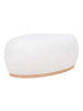 ebuy24 Pouf Manhattan Grau 55 x 89 cm