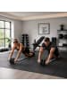 relaxdays Bauchroller in Grau - (B)36 x (H)15,5 x (T)129 cm