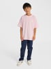 Hummel T-Shirt Hmljr Loose Kinder in PINK-A-BOO
