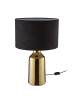 Butlers Tischleuchte FRONT ROW in Schwarz-Gold