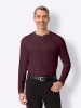 Sieh an! Langarmshirt in burgund
