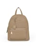 Lazarotti Bologna Leather City Rucksack Leder 27 cm in sand