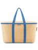 Reisenthel thermo coolerbag - Kühltasche 44.5 cm (smiley grey) in raffia blue
