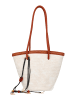 usha FESTIVAL Women Handbag in White Camel