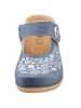 Franken-Schuhe Clogs in jeansblau