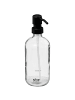 5five Simply Smart Seifenspender, 450 ml in Transparentny, (H) 21 x (L) 7 cm