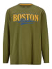 Boston Park Kurzarm T-Shirt in olive