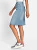 WITT WEIDEN Jeans-Rock in blue-bleached