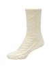 s.Oliver Socken cosy cable knit 4er Pack blanc