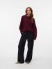 Vero Moda Strickpullover in Winetasting
