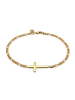 KUZZOI Armband 925 Sterling Silber in Gold