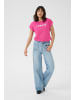 Kaffe T-Shirt kurzarm KAbine Regular fit in Violet Rose W. Chalk Print