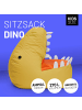 Lumaland Kindersitzsack Animal Line Dino 270l senfgelb gelb