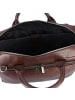 Plevier Vintage Bill Aktentasche Leder 40 cm Laptopfach braun