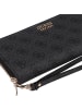 Guess Brenton Geldbörse 21 cm in coal logo