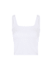 girlfriend collective Top Tommy in Bright White