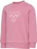 Hummel Kinder Trainingsanzug "Mini Jersey Crewsuit Bee" in Rosa