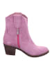 Esgano Damenstiefel kalt Absatz Da.- Stiefelette in  Pink