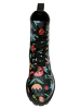 Dogo Longe Boots - Flower & Birds BLACK 36 in Schwarz