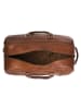 The Chesterfield Brand Wax Pull Up 2 Rollen Reisetasche Leder 60 cm in cognac