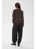 Kaffe Langarm-Shirt KAelena Baggy fit in Chocolate Brown