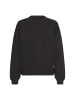 Camel Active Sweatshirt mit Backprint in Schwarz